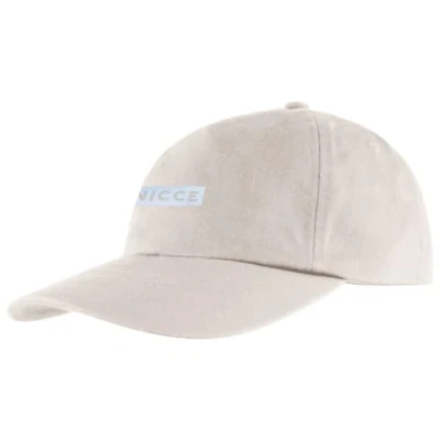 Image of Nicce Adjustable Beige Graphic Logo Mens Nevas Cap 0335 W059 0367