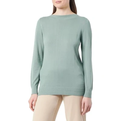 Image of s.Oliver Sales GmbH &amp; Co. KG / Women&#039;s Long Sleeved Pullover with Sleeves, Green, 22