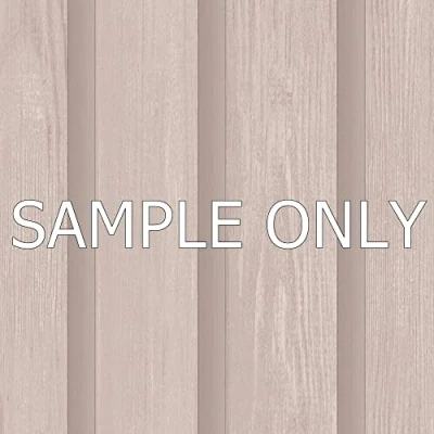 Image of SOPHIE LAURENCE 3D Effect Pink Wooden Panelling Slat Wallpaper Sample