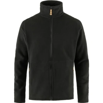 Image of Fjallraven 81765 550 Sten Fleece M Sweatshirt Men&#039;s Black Size