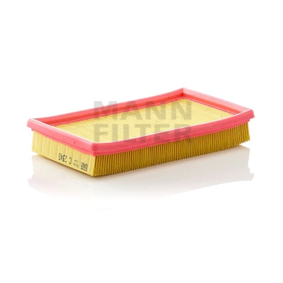 Image of 5007387, 5010966 Air Filter MANN C 2345 37mm 135mm 225mm Insert FIAT: Seicento / 600 Hatchback, Panda I Cinquecento