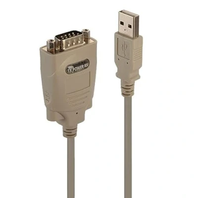 Image of LINDY USB to Serial Adapter 9 Way (RS 422) 1m