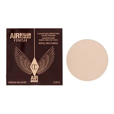 Image of Charlotte Tilbury Airbrush Flawless Finish Pressed Powder Refill 8g 1 Fair
