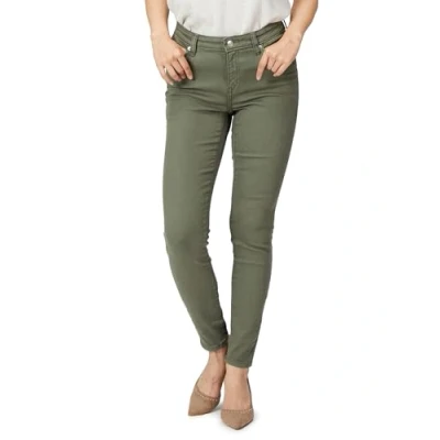 Image of Amazon Essentials Women&#039;s Mid Rise Skinny Jean, Light Olive, 12 Short