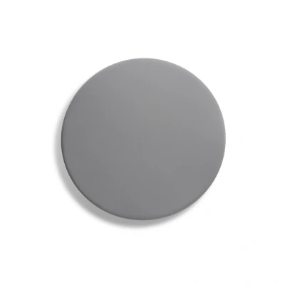Image of Tou Grey Round Flush Wall Lamp 45cm 2700K
