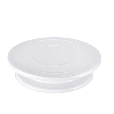 Image of 11 Inch Cake Turntable Stand Rotating Professional Icing