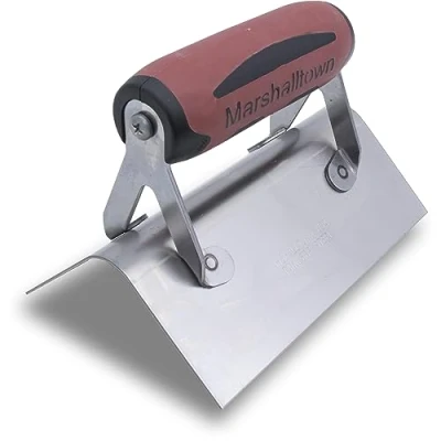 Image of Marshalltown M/T68SSD M68SSD 68ss Stainless Steel Corner Trowel Outside 1/2in Rounded, Radius