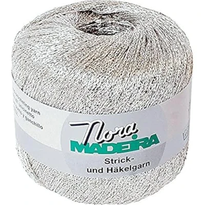 Image of Madeira M9813 323 Polyester Crochet Knitting Yarn Ecru 100m