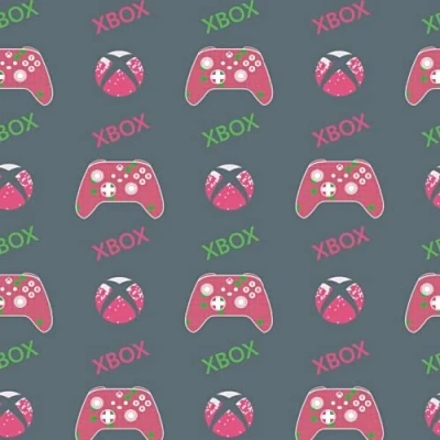 Image of Xbox Wrapping Paper, 2 Sheet Tag Birthday Paper