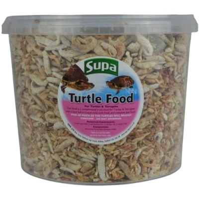 Image of Supa Turtle &amp; Terrapins Food Superior Mix 3 Litre Bucket Made Using Premium Quality Natural Ingredients