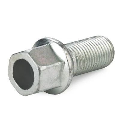 Image of 2625337 Wheel Bolt FEBI BILSTEIN 09801 M14 x 1,5 Ball seat A/G 27mm silver 8.8 for light alloy rims, Steel rims 17 Zinc coated Male Hex