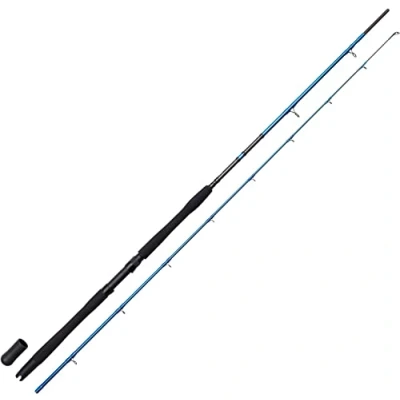 Image of Savage Gear Lure Fishing Rod, SGS2 Dipsy Trolling Game Rod For Predator Fish, Pike Perch Zander,2.74m Parabolic Action, Robust, Black, Unisex