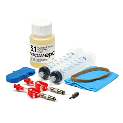 Image of Epic Bleed Kit for Avid Brakes &amp; DOT 5.1 Brake Fluid Compatible all Models Juicy, Elixir, Code, DB. 100ml High Performance Included