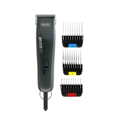 Image of Max 60 Clipper, Pet All Coats, Dog Cat Powerful, Professional Grooming Tool, Low Vibration, Lightweight