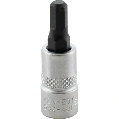 Image of Kennedy 5mm Hex Socket Bit 1/4&quot; Square Drive