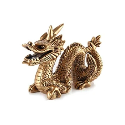 Image of lachineuse Decorative Items, Resin, Gold, 15 x 12 10 cm