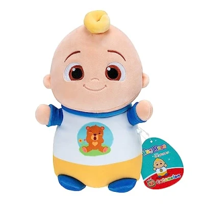 Image of Squishmallows Original Hugmees 10 Inch CoComelon JJ Medium Sized Ultrsoft Plush
