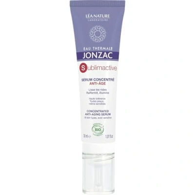 Image of Eau Thermale Jonzac Organic Cosmetic Sublimactive Cellular Anti Aging Firming Serum, 30 ml