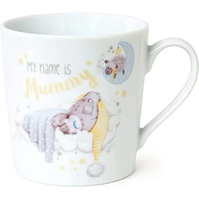 Image of Me To You Tiny Tatty Teddy Mummy Ceramic Mug, Blue,grey