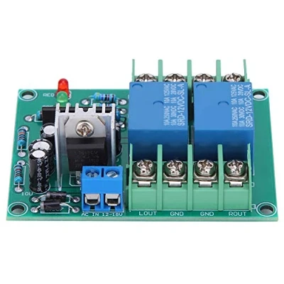 Image of AMONIDA Speaker Protection Circuit Board,Simple Board Led Indicator Blue Light Power And Voltage Regulator Suitable For Channel Amplifier Boards