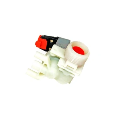 Image of Indesit Washing Machine Hot Single Solenoid Fill Valve. Genuine part number C00110329