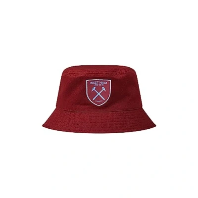 Image of FOCO Officially Licensed West Ham FC Football Reversible Summer Bucket Hat