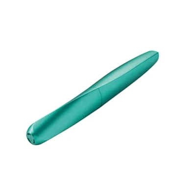 Image of Pelikan 820172 Twist Cold Alaska Fountain Pen for Right Handed and Left Users, Nib M, Blister