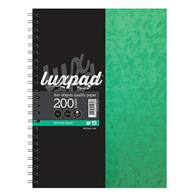 Image of Silvine A4 Wirebound Feint Ruled Notebook (96 Leaf), Pack of 6