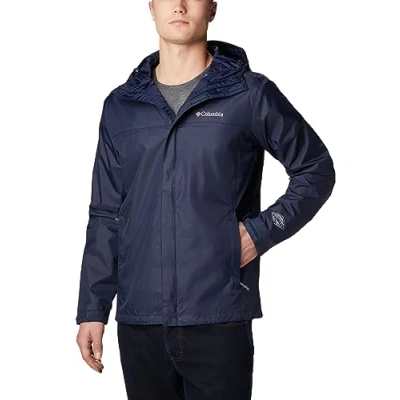 Image of Columbia Men&#039;s Watertight 2 Jacket, Waterproof Rain Collegiate Navy, Size XXL