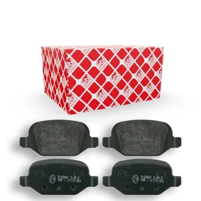 Image of 68088919AA, 68088919AB, 71770084, 77362270, 9948417 Brake pad set FEBI BILSTEIN 16370 Rear Axle excl. wear warning contact FIAT: 500 Hatchback
