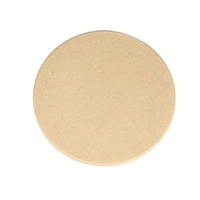 Image of HomDSim 13&quot; Round Extra Thick Pizza Stone for Oven &amp; BBQ Grill (13 Inch A)