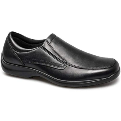 Image of Mens Fashion Shoes IMAC Leather Black Leather, UK 10 / EU 44
