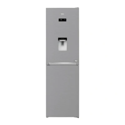 Image of Beko HarvestFresh™ CNG4601DVPS 202cm High 50/50 Frost Free Fridge Freezer Stainless Steel E Rated