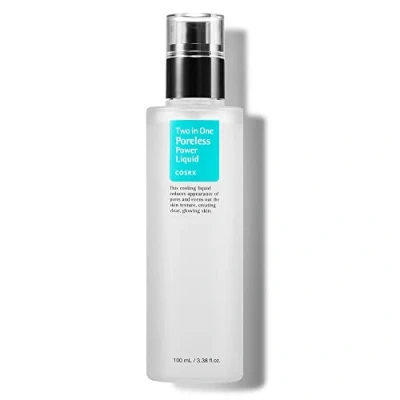 Image of COSRX Two in One Poreless Power Liquid with BHA 3.38fl.oz Facial Moisturiser to Tighten Pores and Exfoliate Skin for Smooth Clear All Types No Animal Testing…