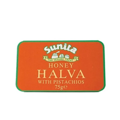 Image of Sunita Honey &amp; Pistachio Halva 2 x 75g