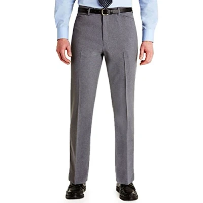 Image of Mens Farah Frogmouth Pocket Trousers Grey W40INxL31IN