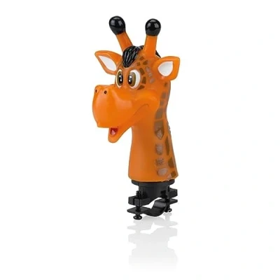 Image of XLC Unisex Adult Horn, 2500720008, Yellow/Black, 5.5 x 4 cm