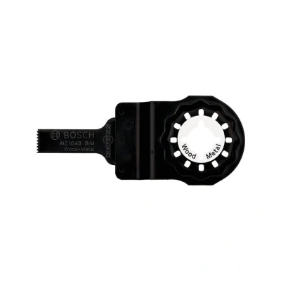 Image of Bosch Professional 1x Plunge Cutting Saw Blade AIZ 10 AB (for Wood and Metal, x 20 mm, Accessory Multitool)