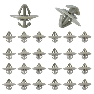 Image of 100Pcs Trafic Side Door Moulding Panel Plastic Fasteners Lower Trim Clips For Vauxhall Vivaro