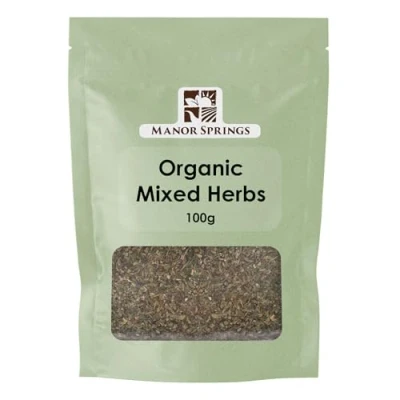 Image of Organic Mixed Herbs 100g by Manor Springs