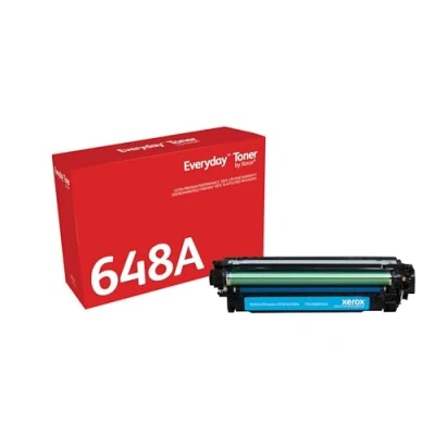 Image of Everyday by Xerox Cyan Toner compatible with HP 648A (CE261A), Standard Capacity