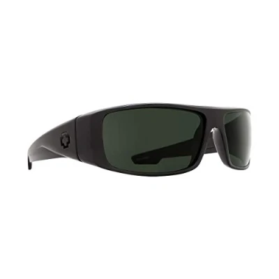 Image of SPY LOGAN Sunglasses SOSI Black ANSI RX HD Plus Gray Green