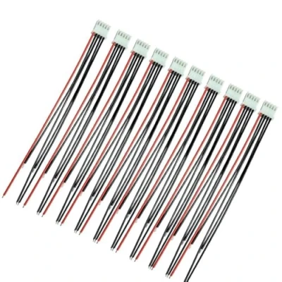 Image of LinsyRC 10PCS 4S 5 Pins Balance Extension Cable JST XH Connector Plug Adapter Lead with 5.9inch 22AWG Silicone Wire (4S)