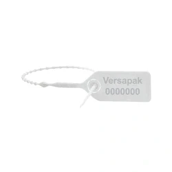 Image of Versapak Versalite Plastic Security Seal White (Pack 1000) PFSIG0198