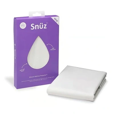 Image of SnüzKot Waterproof Mattress Protector 68 x 118cm 100% with Moisture Wicking Cotton Surface