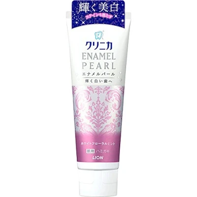 Image of Clinica Enamel Pearl White Floral Mint 130g (Quasi drug)