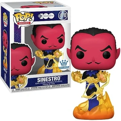 Image of Funko Pop! Heroes: 100th Anniversary of the WB Sinestro Shop Exclusive