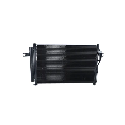 Image of 976061C200 Condenser NRF EASY FIT 35476 with dryer, seal ring 12,9mm 8,2mm Aluminium 495mm HYUNDAI: Getz