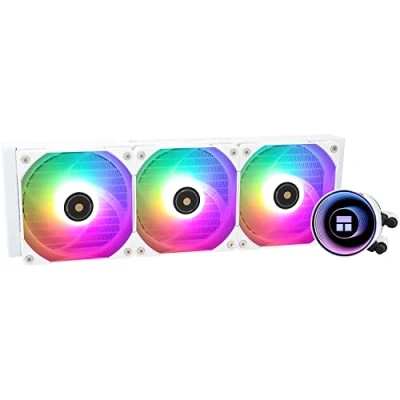 Image of Thermalright Frozen Notte 360 WHITE ARGB Water Cooling CPU Cooler, Cooler Specifications, 3x120 mm PWM Fan, Suitable for AMD/AM4, Intel LGA 1700/1150/1151/120000/201/201/206 6