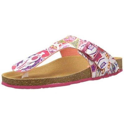 Image of Desigual Shoes Bio3 Hearts, Women Heels Sandals, White (White 1000), 4 UK (37 EU)